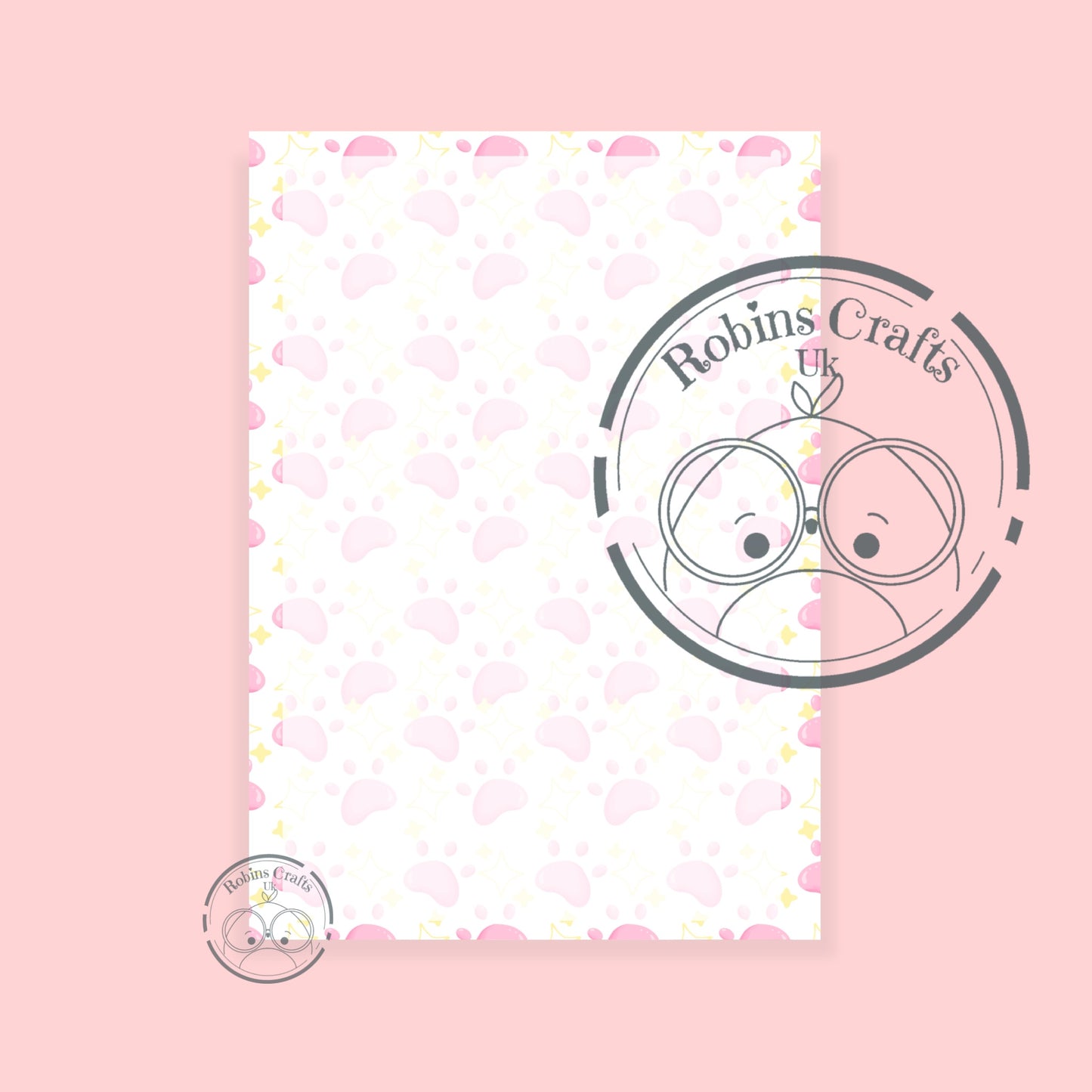 Toe beans note pad