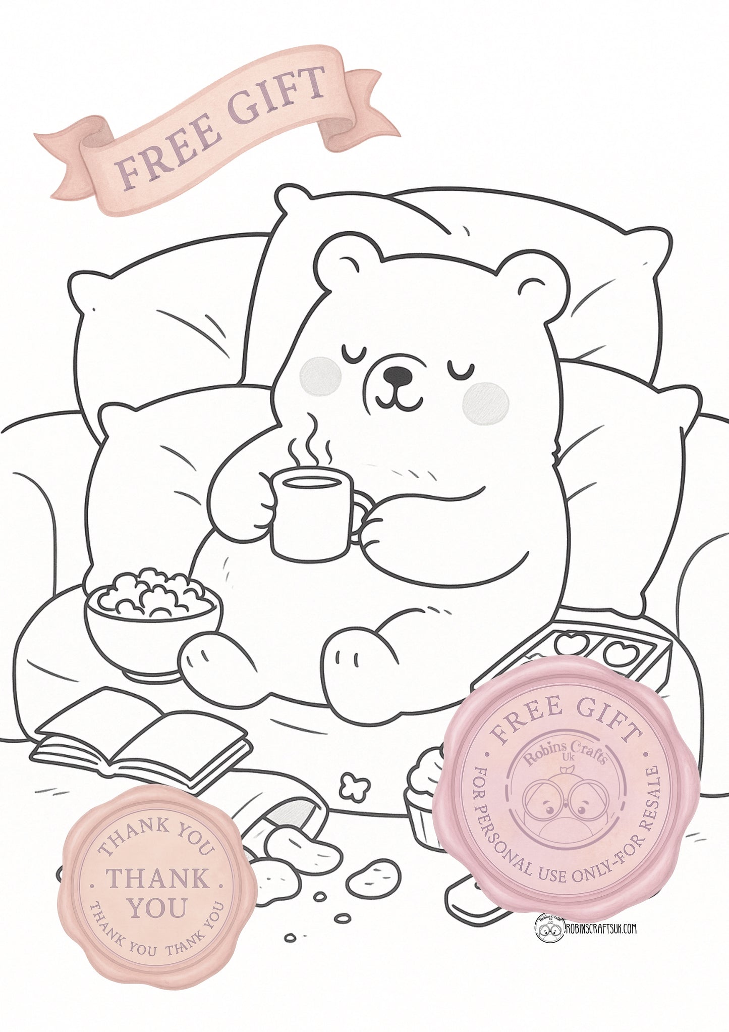 Lazy day colouring page 08-08-25 colouring page