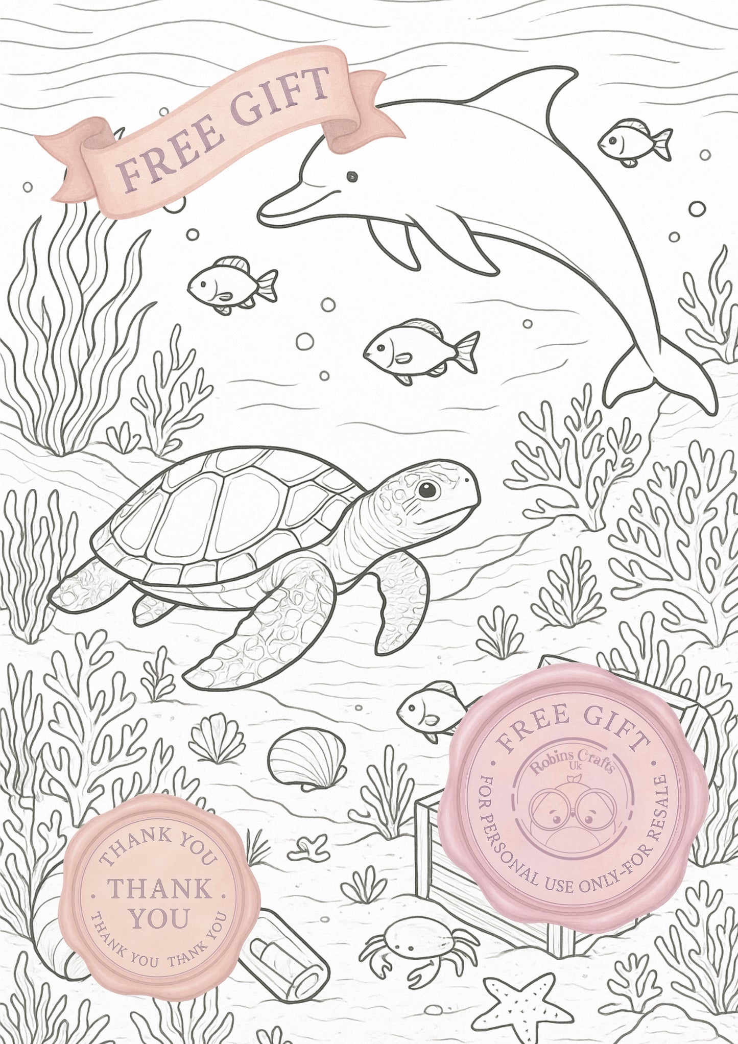 Under the sea colouring page 15-08-25 colouring page
