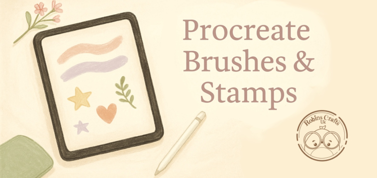 Procreate Brushes & Stamps - Digital Art Tools | Robins Crafts UK