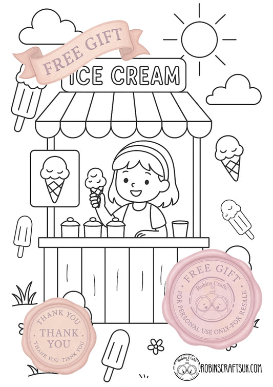 Summer fun 30-05-25 colouring page