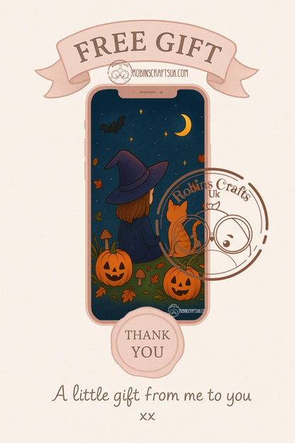 Witchy wonder wallpaper  17-10-25 freebie Friday
