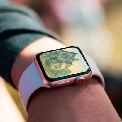 Morning at Willow Street wallpaper – illustrated Digital Wallpaper Download | Art wallpaper