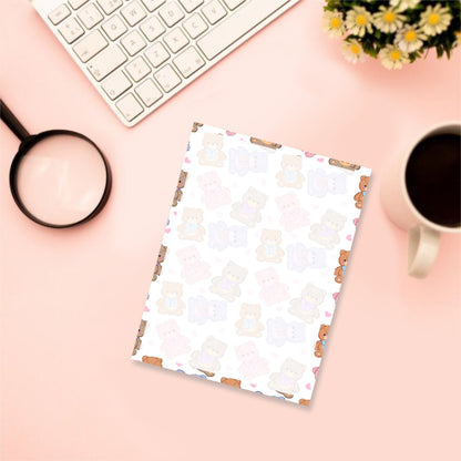 Lots of bears - Kawaii Notepad - Hand-Illustrated A5/A6 | Robins Crafts UK