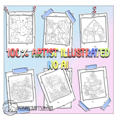 Quaint retreat : colouring book