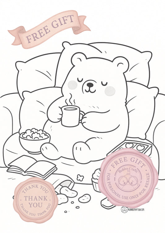 Lazy day colouring page 08-08-25 colouring page