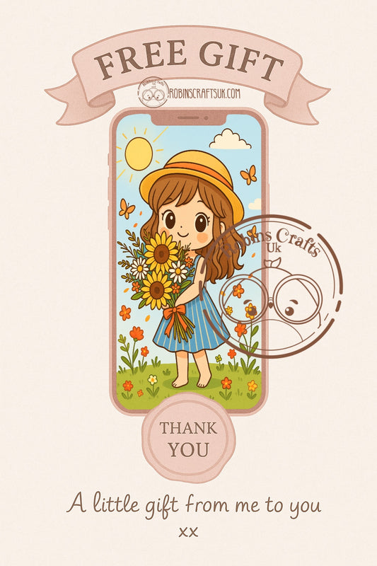Flower girl-freebie Friday-22-08-26-Free phone wallpaper