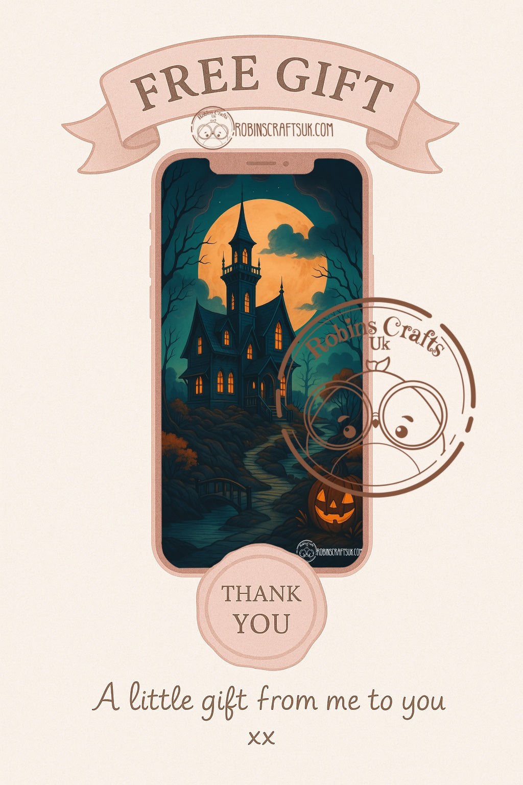 Halloween wallpaper  31-10-25 freebie Friday