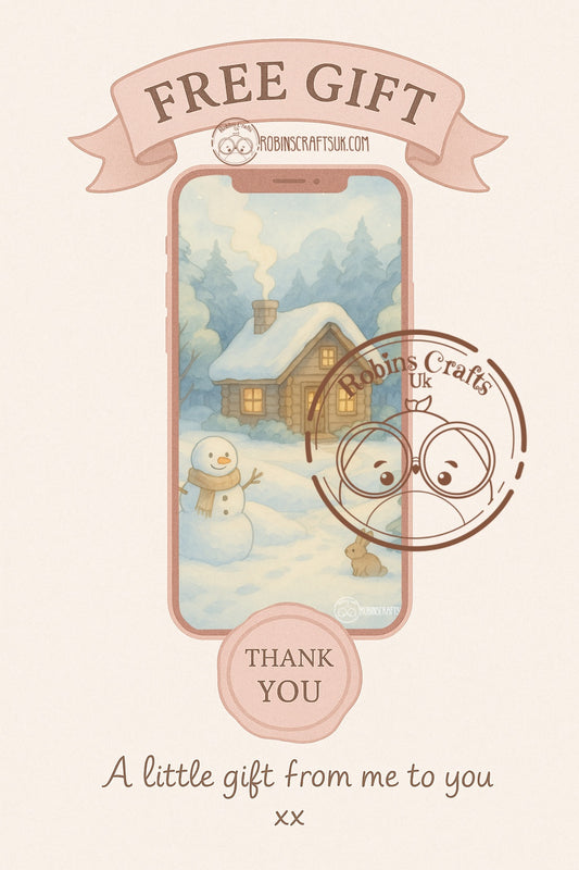 Snowy cabin wallpaper  07-11-25 freebie Friday