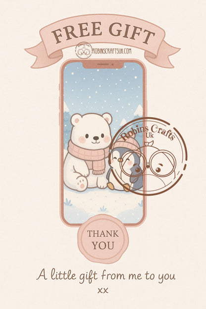 Winter cuddle wallpaper  05-12-25 freebie Friday