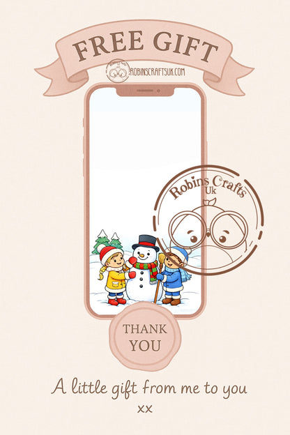 Snow day wallpaper  19-12-25 freebie Friday