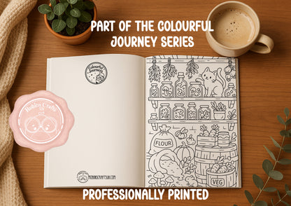 Enchanted Homes original House-themed pages-Whimsical Cute style (Colourful journeys edition)