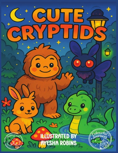 Cute Cryptid original Cryptid-themed pages-Whimsical Cute style (Colourful journeys edition)